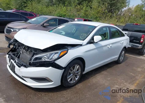 2016 Hyundai Sonata Se from USA, damaged, VIN 5NPE24AFXGH421859
